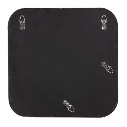 Black frame square wall mirror - Image 6