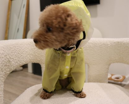 Cute puppy raincoat - Image 4