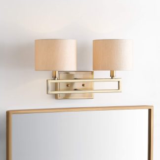 Modern Double Shade Wall Lamp