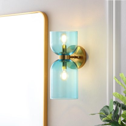 Double glass wall light - Image 8