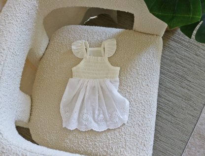 Pet princess style little white dress - Image 4