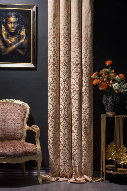 European style jacquard curtains