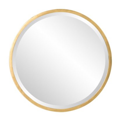Modern round wall mirror