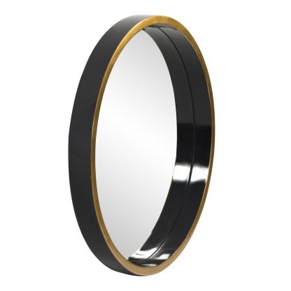 Modern round wall mirror - Image 3