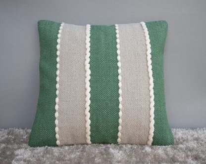 Striped Textured Cushion Cover