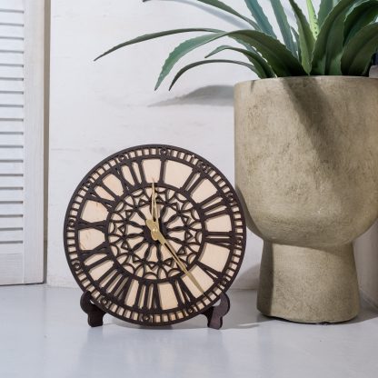 Vintage Roman Numeral Wall Clock - Image 3
