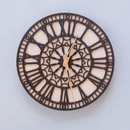 Vintage Roman Numeral Wall Clock - Image 2