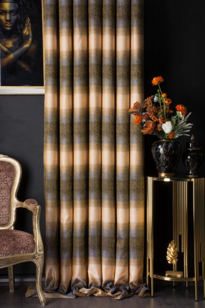 Light luxury plaid blackout curtains - Image 7