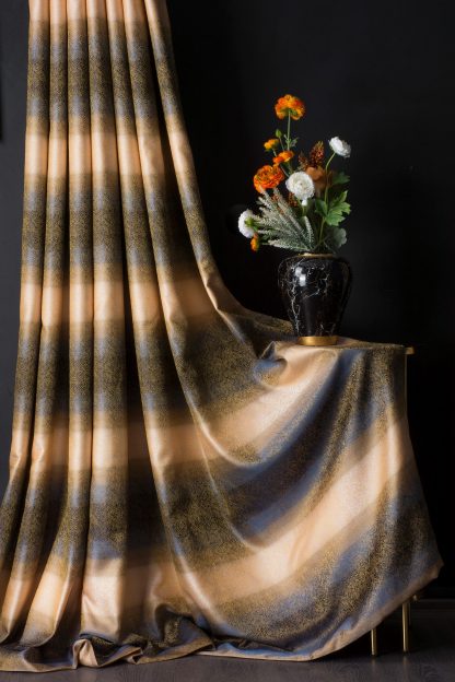 Light luxury plaid blackout curtains - Image 3