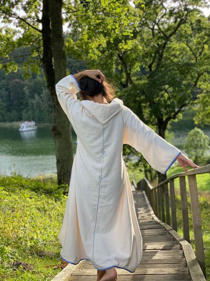 Slouchy Hooded Bathrobe - Image 3