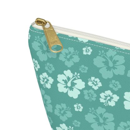 Tropical hibiscus pattern cosmetic bag - Image 4