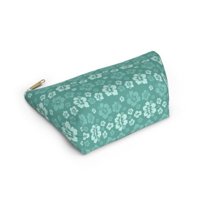 Tropical hibiscus pattern cosmetic bag - Image 3