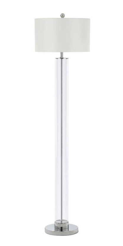 Simple modern transparent cylindrical floor lamp - Image 3