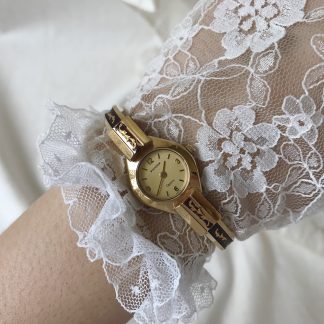 Vintage enamel women's watch