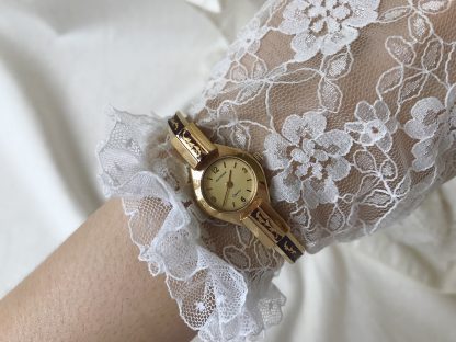 Vintage enamel women's watch