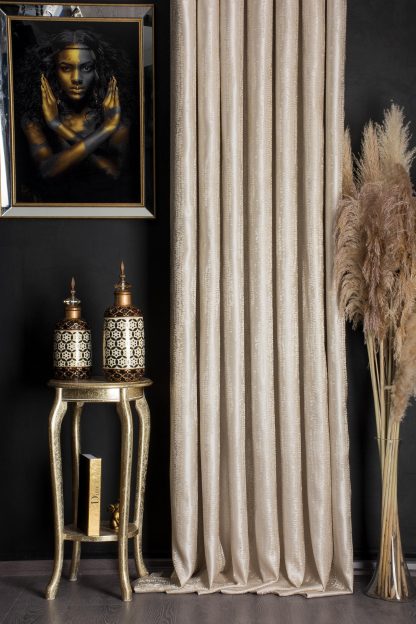 Luxurious textured jacquard curtains - Image 5