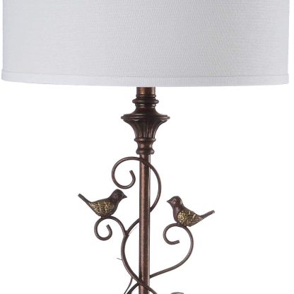 Vintage wrought iron bird decorative floor lamp - Image 6