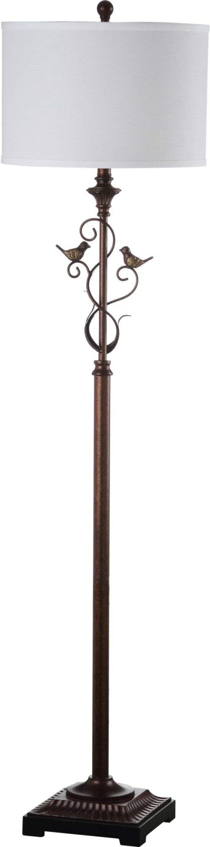 Vintage wrought iron bird decorative floor lamp - Image 5