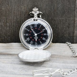Vintage pocket watch with double Roman numerals