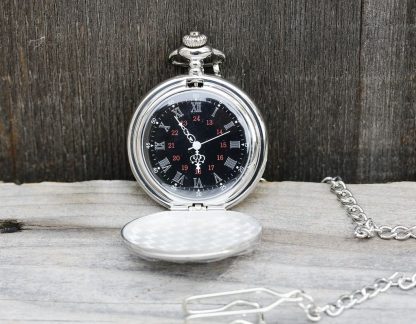 Vintage pocket watch with double Roman numerals - Image 2