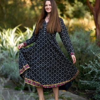 Bohemian print dress