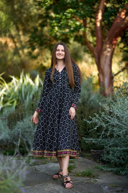 Bohemian print dress - Image 6
