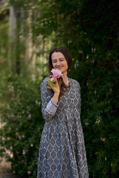 Artistic printed dress - Image 2