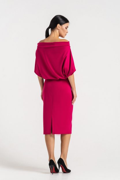 Women's Off-the-shoulder Sleeve Dress - Image 3