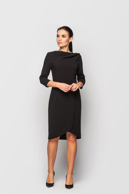 Women's black stylish dress