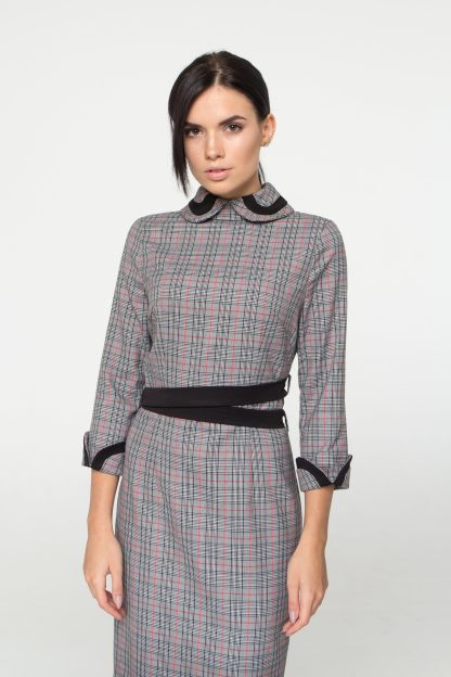 Women's plaid dress
