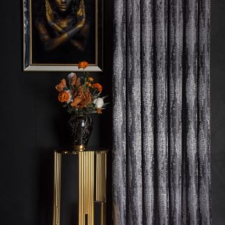 High-grade gray texture curtains