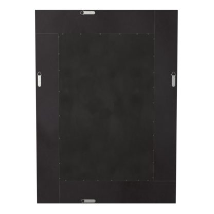 Natural wood frame wall mirror - Image 4
