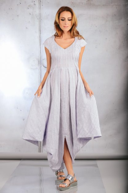 Light purple swing dress
