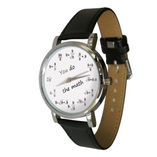 You do the math – Math Puzzle watch