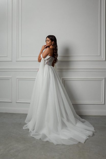 Lace Corset Wedding Dress - Image 6