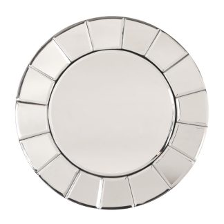 Round decorative wall mirror