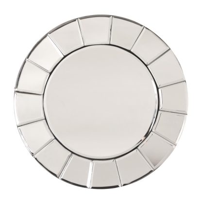Round decorative wall mirror