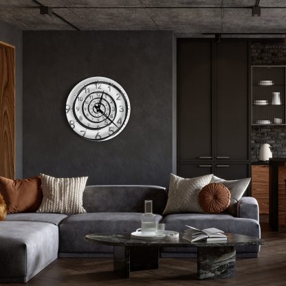 Mysterious spiral wall clock - Image 4
