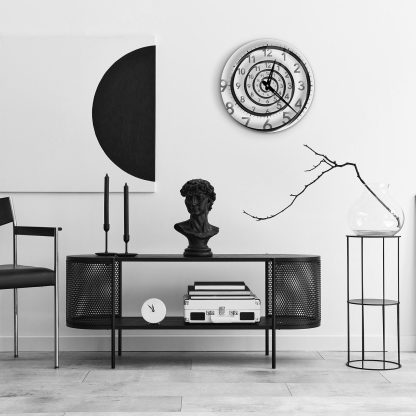 Mysterious spiral wall clock - Image 2