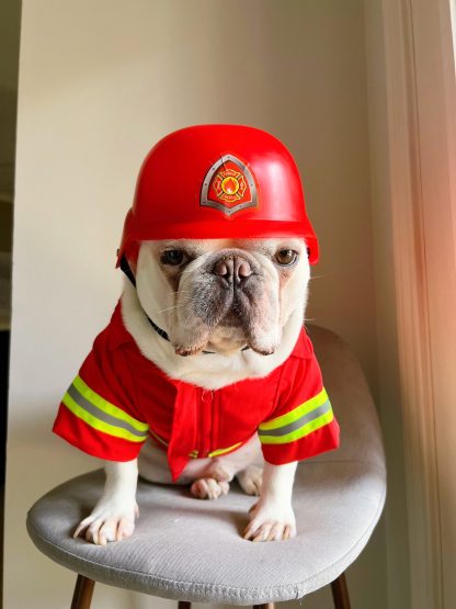 Pet Firefighter Costume