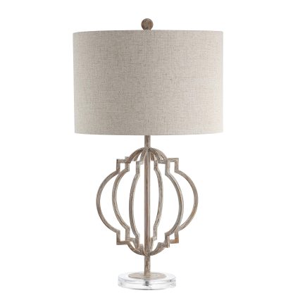 Metal LED table lamp modern