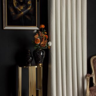 Embossed texture blackout curtains