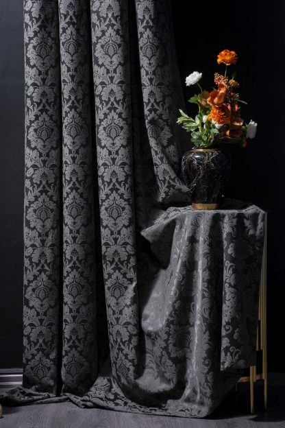 Vintage Jacquard Blackout Curtains - Image 5