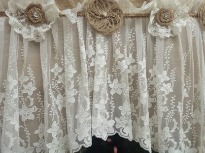 Lace bedroom curtains - Image 2