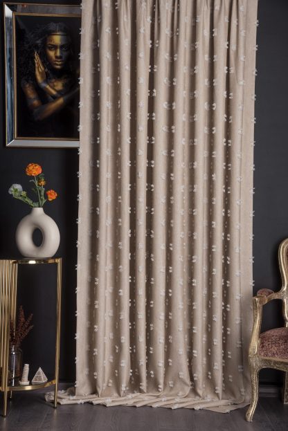 Simple jacquard curtains - Image 4