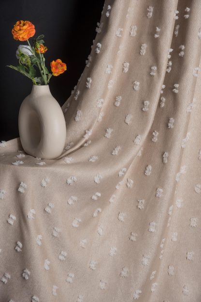 Simple jacquard curtains