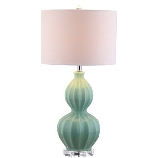 Glass LED table lamp gorgeous