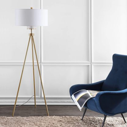Light luxury style golden tripod floor lamp - Image 8