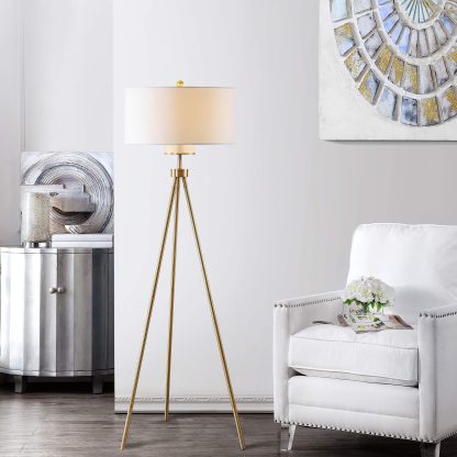 Light luxury style golden tripod floor lamp - Image 4