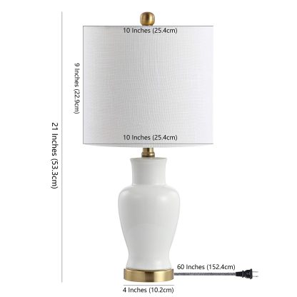 Ceramic/Iron Modern Classic LED Table Lamp - Image 7